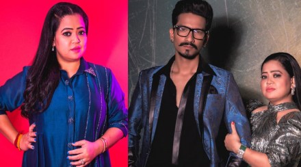 Video : “यापुढे तू…”, सेटवर धडपडणाऱ्या भारती सिंहला ओरडला हर्ष लिंबाचिया