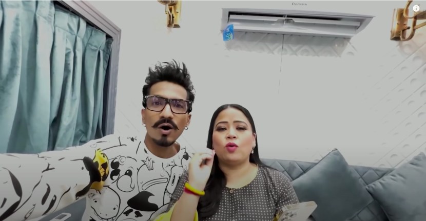 भारती आणि हर्षने २०१७ मध्ये लग्न केले आहे. (Photo Credit : LOL - Life of Limbachiyaa's Youtube Channel)