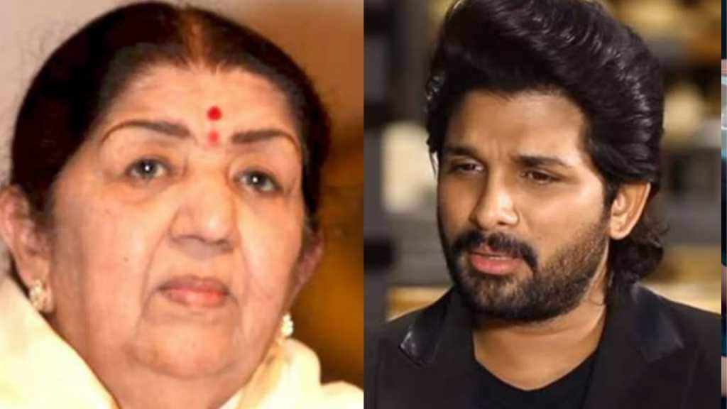 Lata Mangeshkar died, allu arjun,