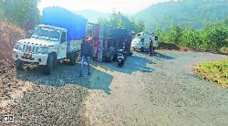 तोरंगण घाटात वळणावळणावर मृत्यूचा सापळा