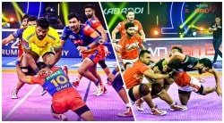 Pro Kabaddi League : रोमांचक सामन्यात यूपी योद्धाची तमिळ थलायवाजवर ४१-३९ अशी सरशी!