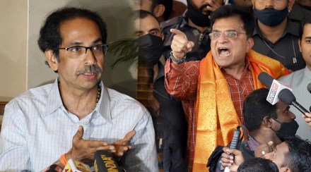 uddhav thackeray kirit somaiya uddhav thackeray kirit somaiya