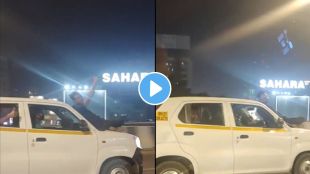 viral video of car stunt