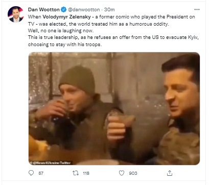 In military uniform defiant President Volodymyr Zelensky vows to defend Ukraine People called him real hero