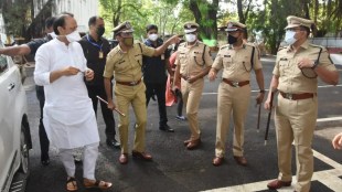 Ajit pawar And Police