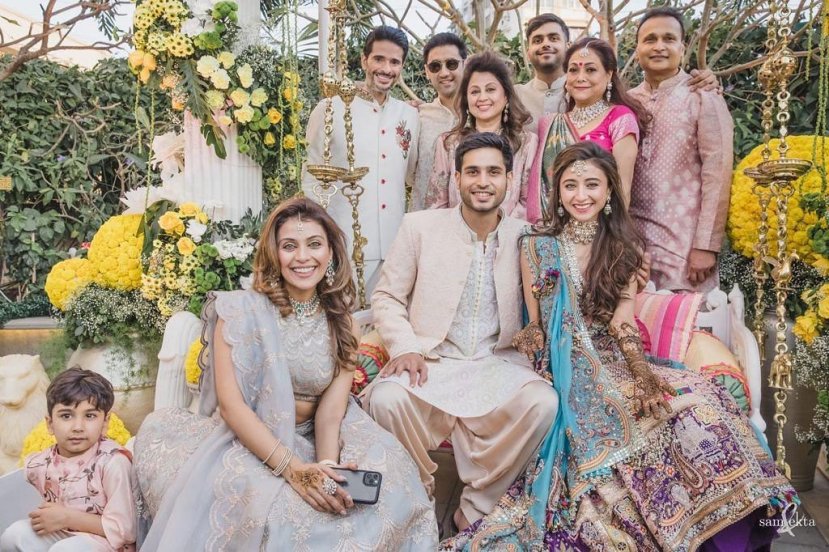 Anil Ambani Tina son Anmol Krisha Shah Wedding