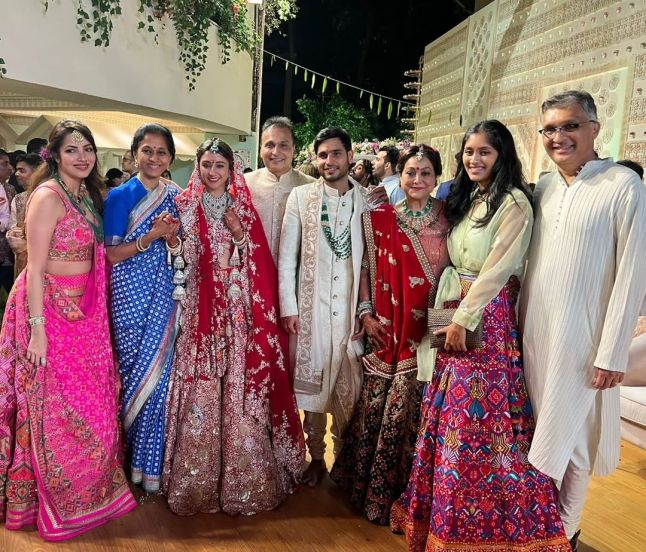 Anil Ambani Tina son Anmol Krisha Shah Wedding