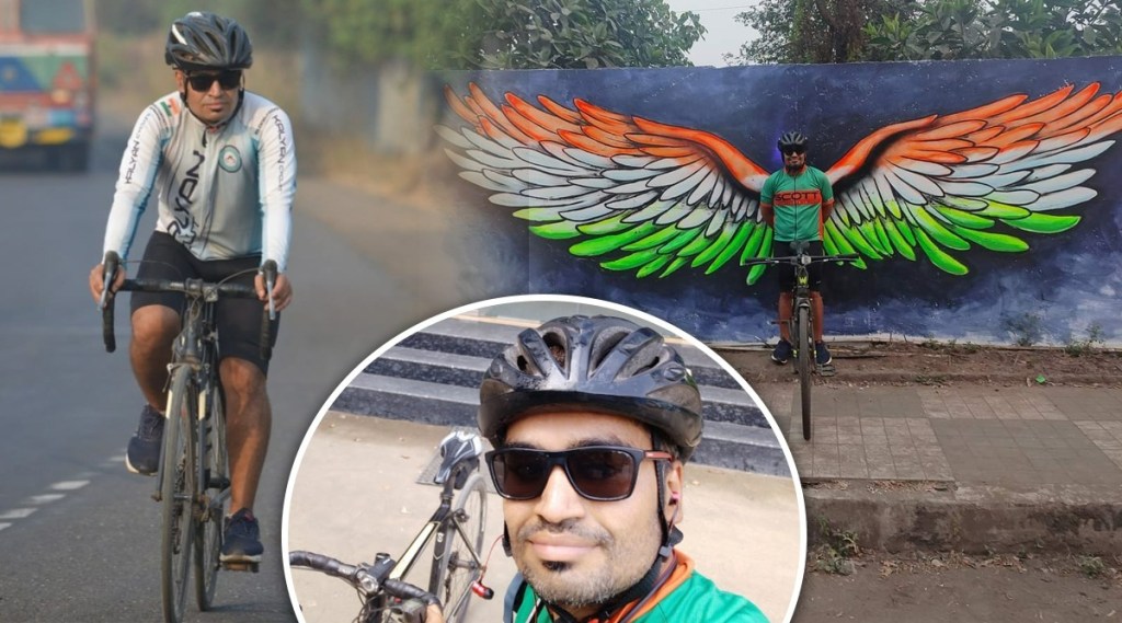 युवा नोकरदाचा चार महिन्यांपासून नियमीत कल्याण ते ठाणे दररोज सायकलवरून प्रवास