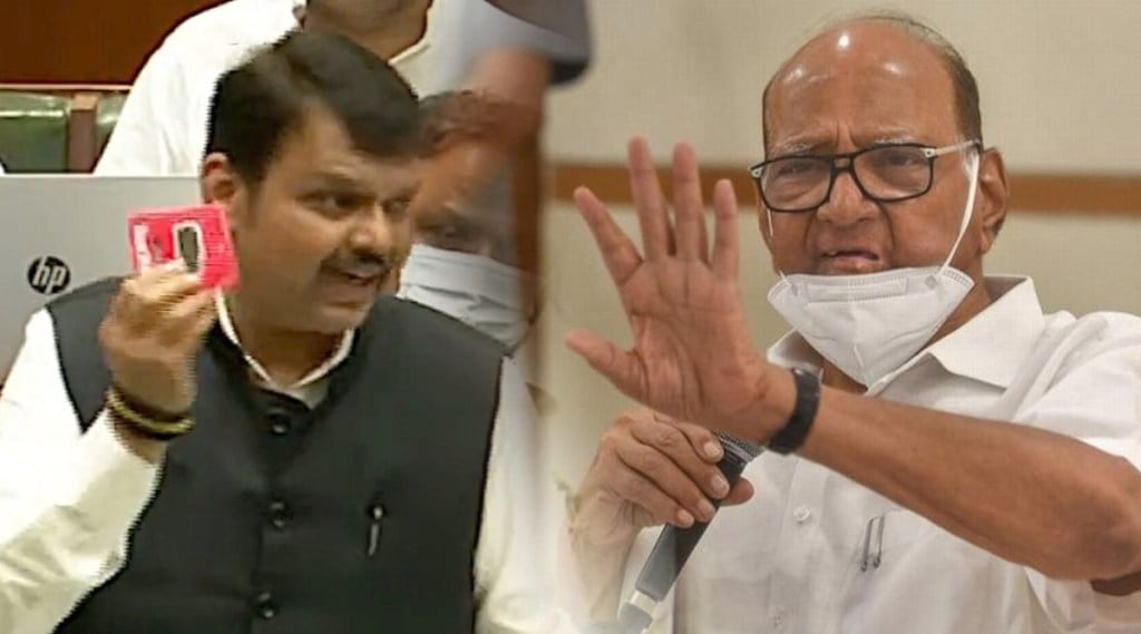 NCP, Sharad Pawar, BJP, Devendra Fadanvis,
