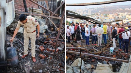 LPG Cylinder Blast Pune