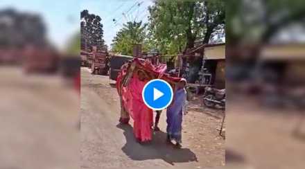 काळीज हेलावून टाकणारा Video: रुग्णवाहिका नसल्याने खाटेवरुन न्यावा लागला मृतदेह