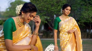 Pooja Sawant Saree Look