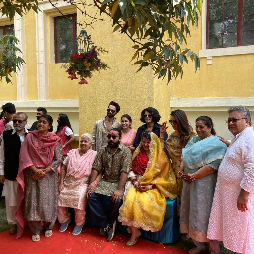 Shahid Kapoor Sister Sanah Kapur Wedding