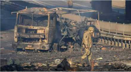 UKRAINE AND RUSSIA WAR