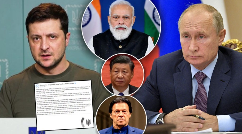 Ukraine War India China Pakistan