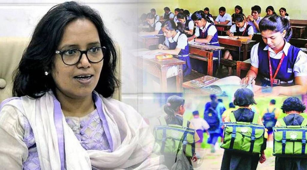 School Education Minister Varsha Gaikwad, First Year Syllabus , Marathi Medium School,