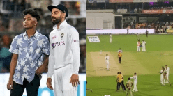 IND VS SL: कसोटी सामन्यादरम्यान चाहत्यांचा कोहलीसोबत सेल्फी, पोलीस आल्यानंतर विराटनं केलं असं की नेटकऱ्यांची मनं जिंकली