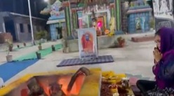VIDEO: भाजपाच्या विजयासाठी ‘मिरची यज्ञ’, ११ पुरोहितांनी १ क्विंटल मिरच्यांची आहुती देत योगींना मुख्यमंत्री होण्यासाठी दिल्या शुभेच्छा