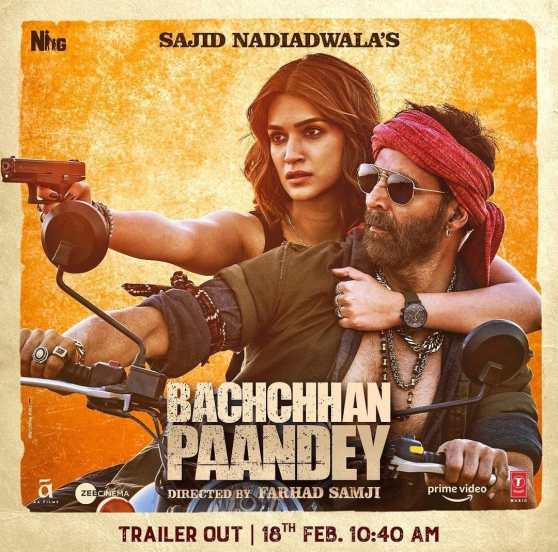 यानंतर आम्ही 'टशन' चित्रपटाच्या दिग्दर्शकाची परवानगी घेतली आणि या चित्रपटासाठी 'बच्चन पांडे' हे नाव ठरवले, असे अक्षय म्हणाला.