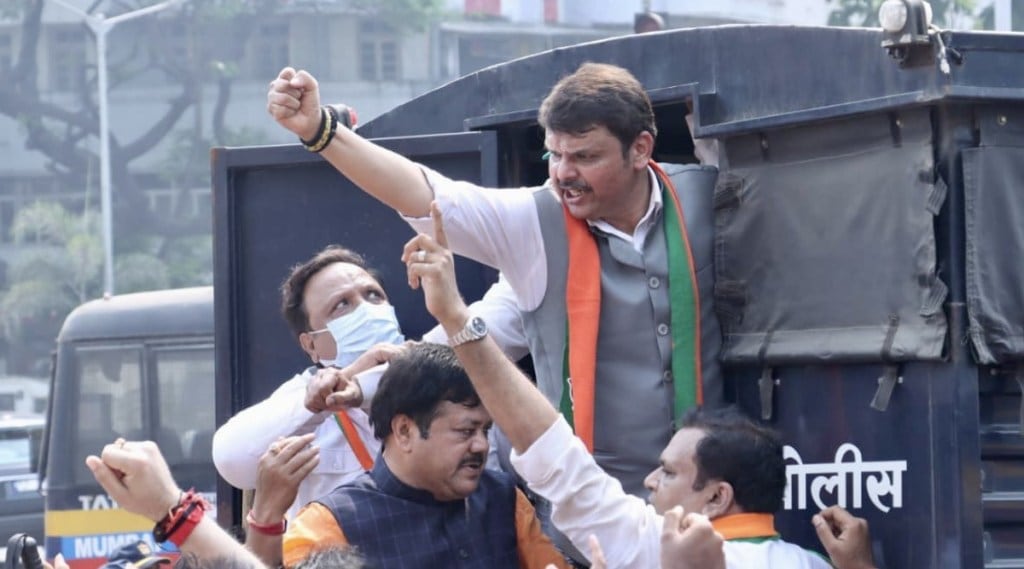 devendra fadnavis Security