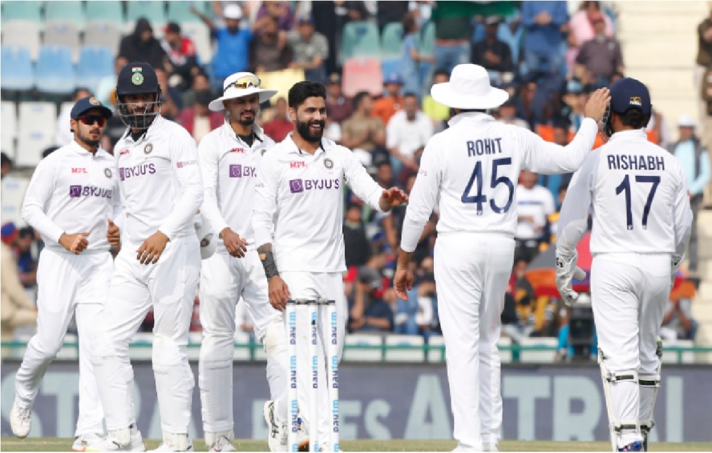 indian team won test cricket
