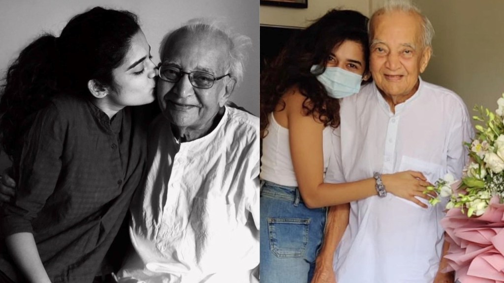 mithila palkar, mithila palkar grandfather death,