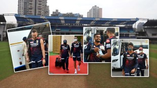 rcb team practice in dadoji konddev stadium