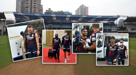 rcb team practice in dadoji konddev stadium