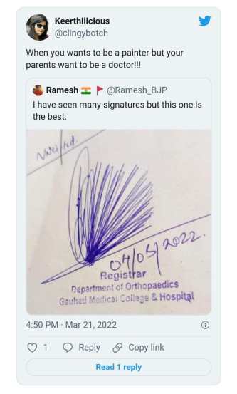 Weird Signature Photo Goes Viral Users Did Hilarious Comment On It