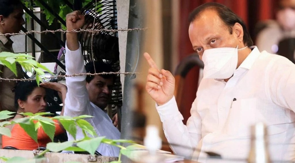 Ajit pawar on Navneet rana and ravi rana