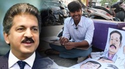 Viral: कलेशी चिकटून राहिलेल्या २० वर्षीय कलाकाराचं आनंद महिंद्रांनी केलं कौतुक, म्हणाले “दबावाला न जुमानता…”