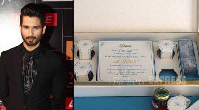 Bollywood Celebrity Wedding Invitation