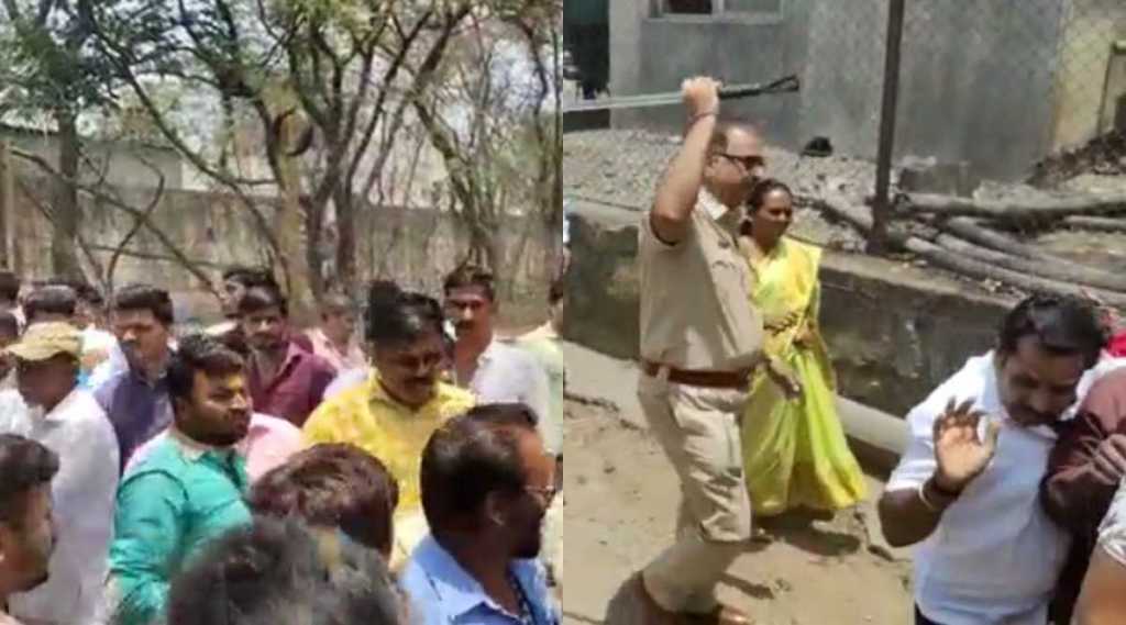 कात्रजमध्ये पाण्यासाठी नागरिकांचं आंदोलन; पोलिसांकडून सौम्य लाठीमार कात्रजमध्ये पाण्यासाठी नागरिकांचं आंदोलन; पोलिसांकडून सौम्य लाठीमार