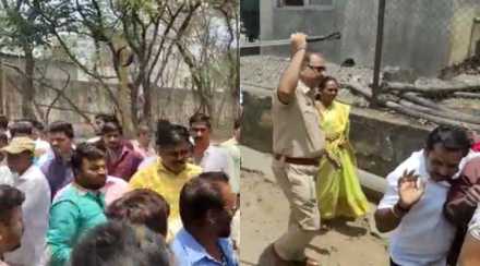 कात्रजमध्ये पाण्यासाठी नागरिकांचं आंदोलन; पोलिसांकडून सौम्य लाठीमार कात्रजमध्ये पाण्यासाठी नागरिकांचं आंदोलन; पोलिसांकडून सौम्य लाठीमार