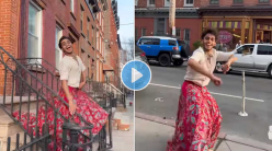 Viral Dance Video: परदेशात कोरिओग्राफरचा स्कर्ट घालून रस्त्यावर डान्स, तुम्हीही म्हणाल क्या बात है!