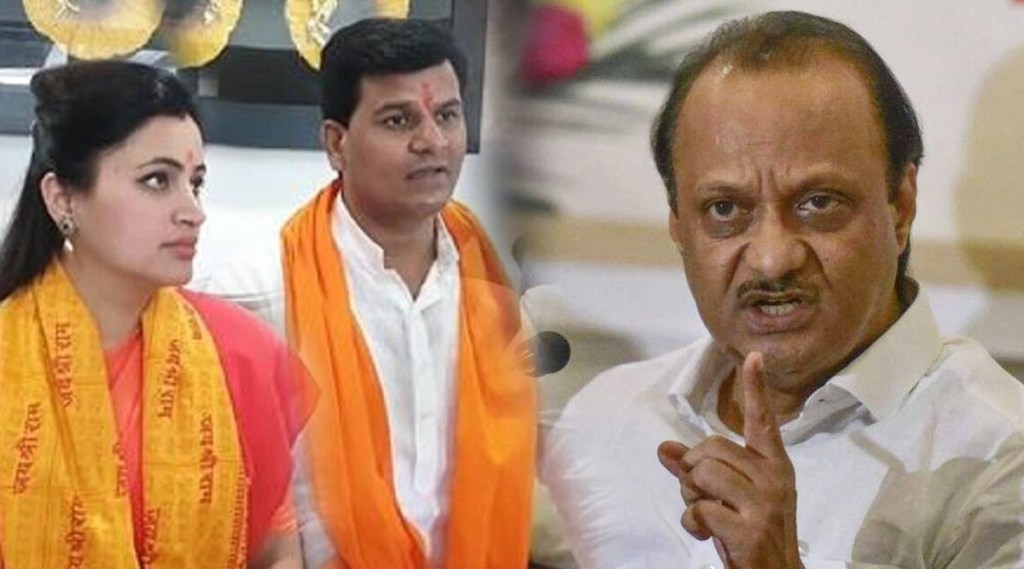 ajit pawar slams navneet rana ravi rana