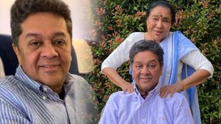 asha bhosle, asha bhosle son aanand