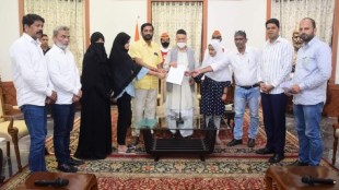 bjp leaders meet bhagatsingh koshyari