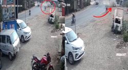 एकवीरा देवीचं दर्शन घेऊन परतणाऱ्या भाविकांच्या गाडीचा झाला अपघात; थरारक दृश्य CCTV मध्ये कैद