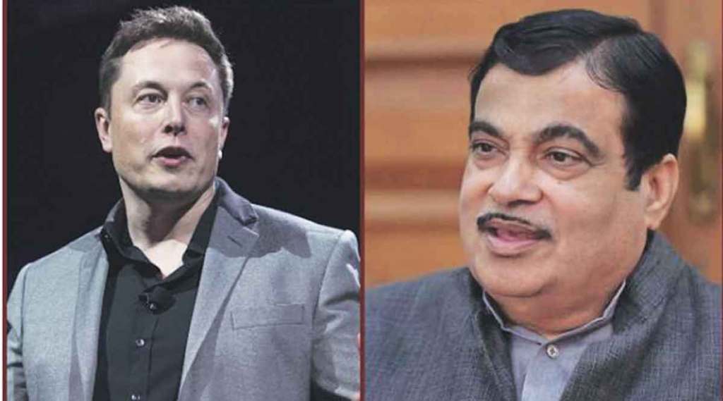 ‘टेस्ला’ला आवतण ; चीनमधून आयातीऐवजी भारतातच वाहन निर्मिती करावी -गडकरी