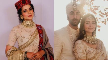 alia bhatt, ranbir kapoor, alia ranbir wedding, alia ranbir romantic photos, kangana ranaut, kangana ranaut look, alia bhatt wedding look, आलिया भट्ट, रणबीर कपूर, आलिया रणबीर लग्न, कंगना रणौत, कंगना रणौत इन्स्टाग्राम, कंगना रणौत फोटो, आलिया रणबीर फोटो, आलिया भट्ट वेडिंग लुक