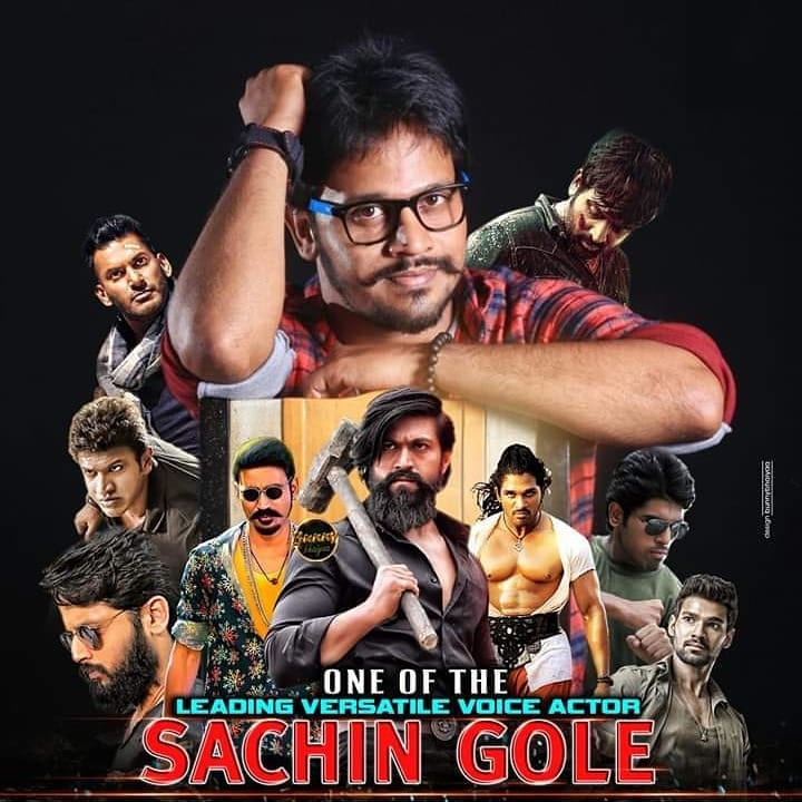 KGF Yash Hindi dubbing artist Sachin Gole Story