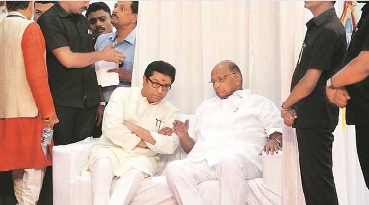 Raj Thackeray vs Sharad Pawar Sprieya Sule Ajit Pawar