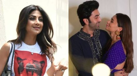 shilpa shetty, ranbir kapoor, alia bhatt, alia bhatt ranbir kapoor wedding, shilpa shetty video, शिल्पा शेट्टी, आलिया भट्ट, रणबीर कपूर, आलिया रणबीर लग्न, शिल्पा शेट्टी प्रतिक्रिया