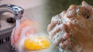 soap white foam