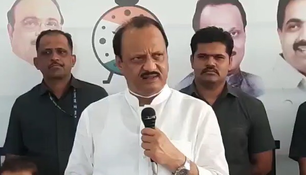 Ajit Pawar mimicry of Raj Thackeray with many critical comments on MNS Chief