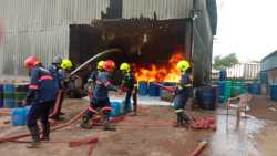 अंबरनाथमध्ये रासायनिक कंपनीला आग; आग विझवण्याचे प्रयत्न सुरू