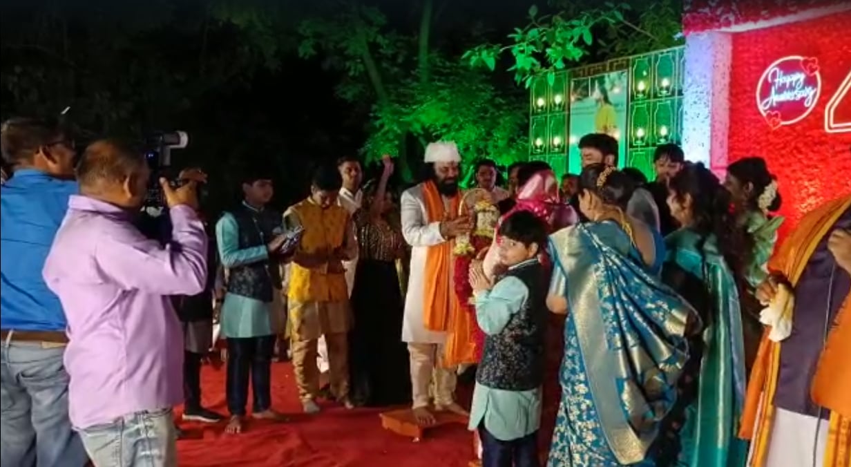 Gulabrao Gawande Wedding