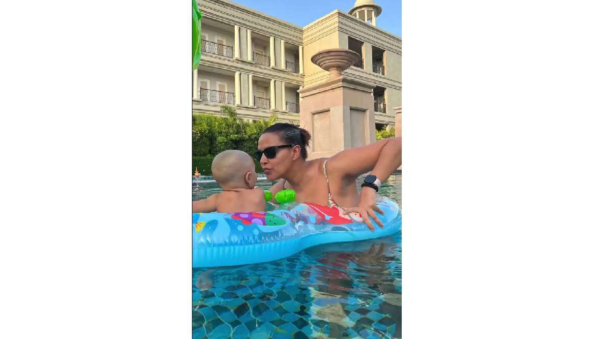 Neha-Dhupia-Family-Vacation-1