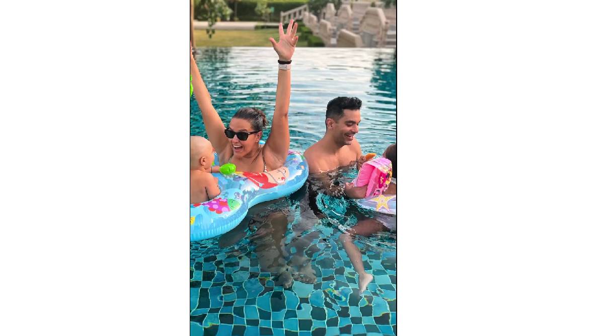 Neha-Dhupia-Family-Vacation-2